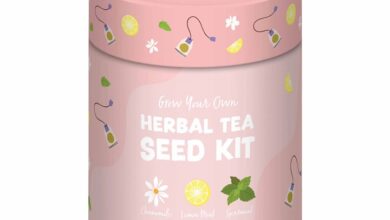 Grow Your Own Herbal Tea Seed Kit
