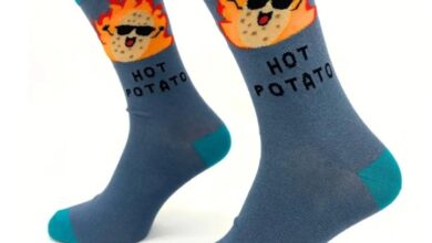 Hot Potato Socks - Size 7 - 11
