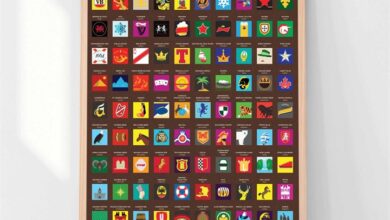 100 Beers Scratch Poster