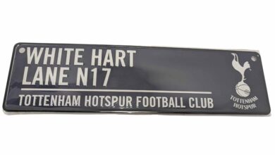 Tottenham Hotspur FC Window Street Sign