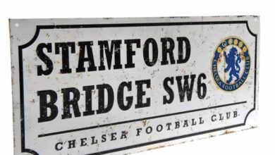 Chelsea FC Nostalgia Street Sign