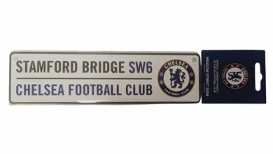 Chelsea FC Window Street Sign
