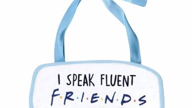 I speak Fluent Friends Quotes Plaque