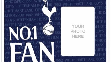Tottenham Hotspur FC No.1 Fan Photo Frame