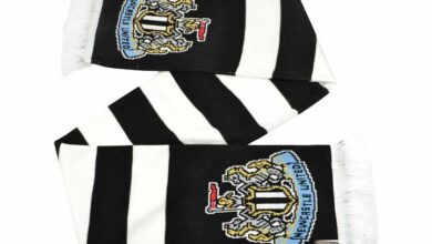 Newcastle United FC Text Bar Scarf