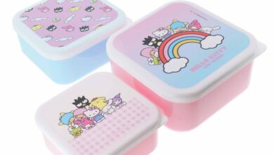 Hello Kitty Set of 3 Snack Boxes