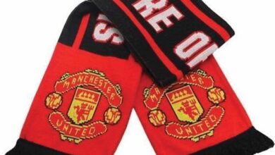 Manchester United FC Drop Ball Scarf