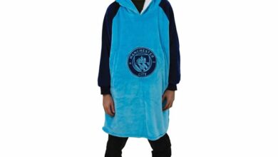 Manchester City FC Kids Oversized Hoodie