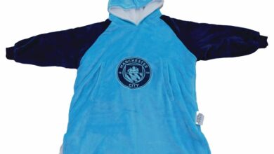 Manchester City FC Adult Oversized Hoodie