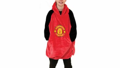 Manchester United FC Kids Oversized Hoodie