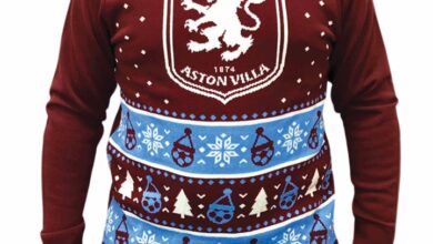 Aston Villa FC Christmas Jumper XXL