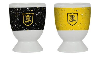Livingston FC Paint Splatter 2 Pack Egg Cups