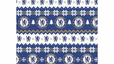 Chelsea FC Christmas Gift Wrap