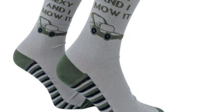 Sexy and I Mow It Socks - Size 7 - 11