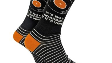 It's Not Hoarding If Its Vinyl Socks - Size 7 - 11