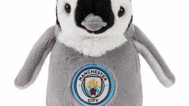 Manchester City FC Penguin Plush