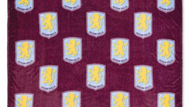 Aston Villa FC Flannel Blanket