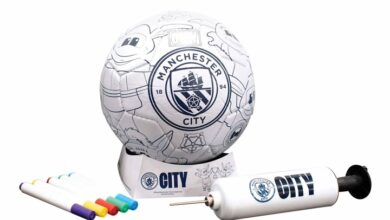 Manchester City FC Colour in Mini Football