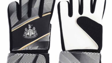 Newcastle United FC Fuse Goalkeeper Gloves - Size Junior