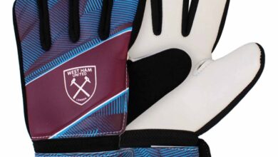 West Ham United FC Fuse Goalkeeper Gloves - Size Junior