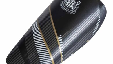 Newcastle United FC Fuse Slip in Shin Guards - Size Youth