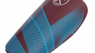 West Ham United FC Fuse Slip in Shin Guards - Size Junior