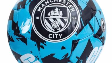Manchester City FC Graffiti Football Size 5 Deflated