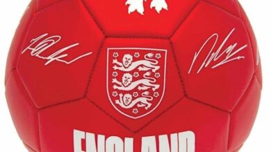 England Phantom Signature Ball Size 5 Deflated