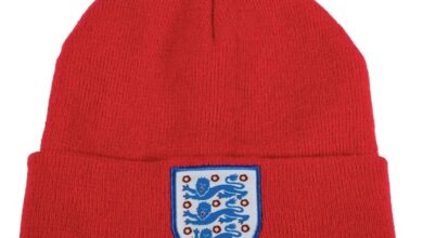 England Red Beanie
