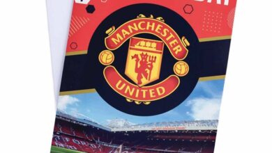 Manchester United FC Musical Birthday Card