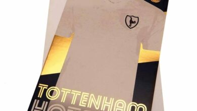 Tottenham Hotspur FC Football Shirt Birthday Card