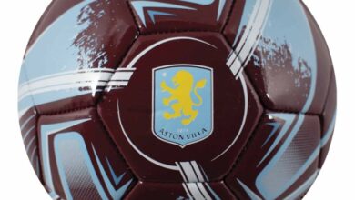 Aston Villa FC Turbine Football Size 1 Deflated