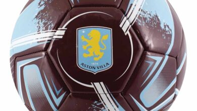 Aston Villa FC Turbine Football Size 5 Deflated