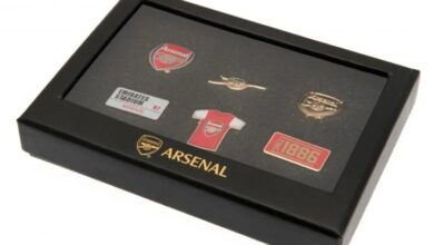 Arsenal FC 6 Piece Badge Set