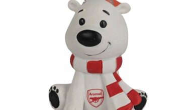 Arsenal FC Polar Bear Ornament