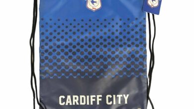 Cardiff City FC Fade Gym Bag