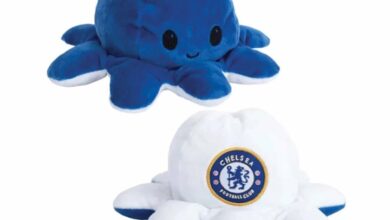 Chelsea FC Reversible Octopus Plush