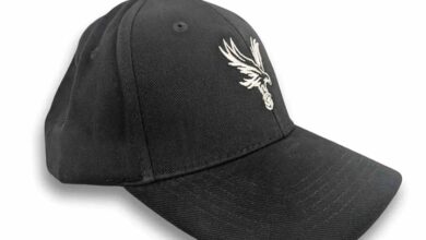 Crystal Palace FC Crest Black Cap