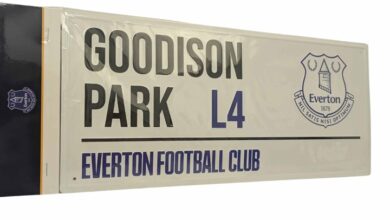Everton FC Street Sign