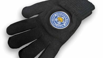 Leicester City FC Gloves - Size Junior