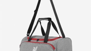 Liverpool FC Grey Duffle Bag
