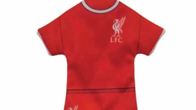 Liverpool FC Mini Kit Car Hanger