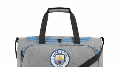 Manchester City FC Grey Duffle Bag