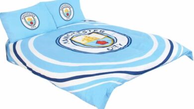 Manchester City FC Pulse Double Duvet Set