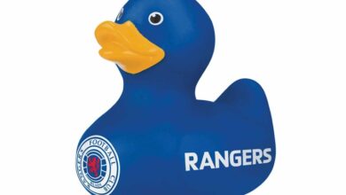 Rangers FC Vinyl Duck