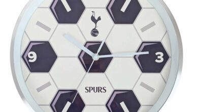 Tottenham Hotspur FC Football Wall Clock