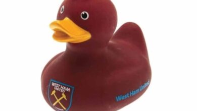 West Ham United FC Vinyl Duck