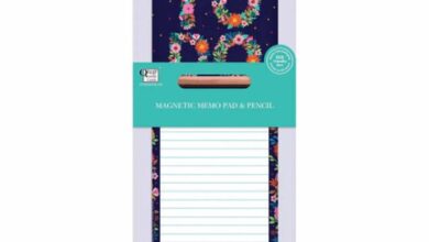 To Do Floral Magnetic Memo Pad