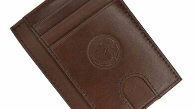 Celtic FC Brown Leather Card Holder