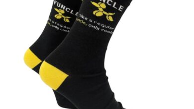 Uncle Dictionary Definition Socks - Size 7 - 11